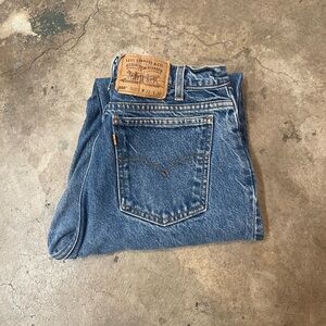 Levi's 550 Orange Tab Relaxed Fit Tapered Jeans